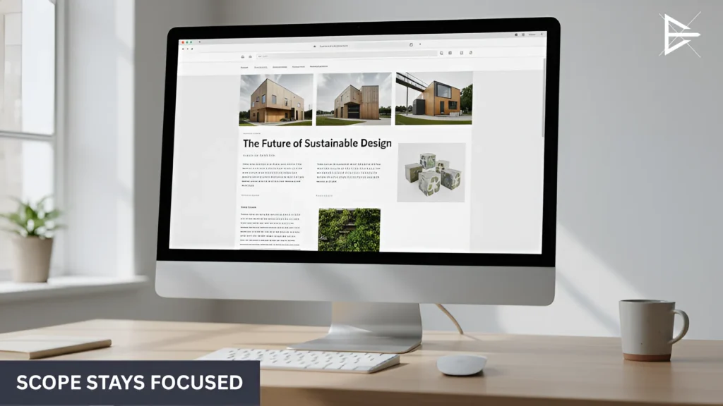 Web page displayed on a desktop screen with a clear title, strong headline hierarchy, and scannable headings.